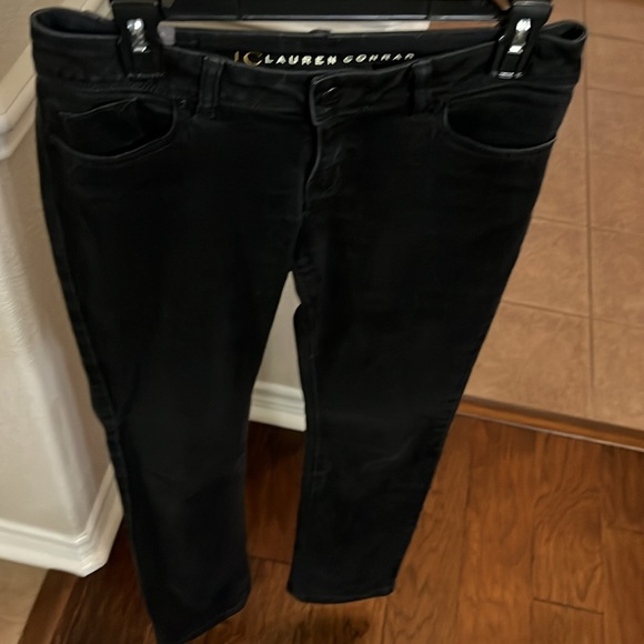 LC Lauren Conrad black denim low rise jeans Size 6 - Picture 5 of 17